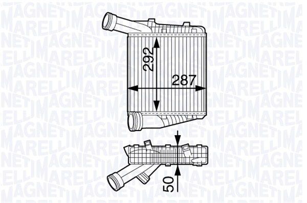 MAGNETI MARELLI Интеркулер 351319202230